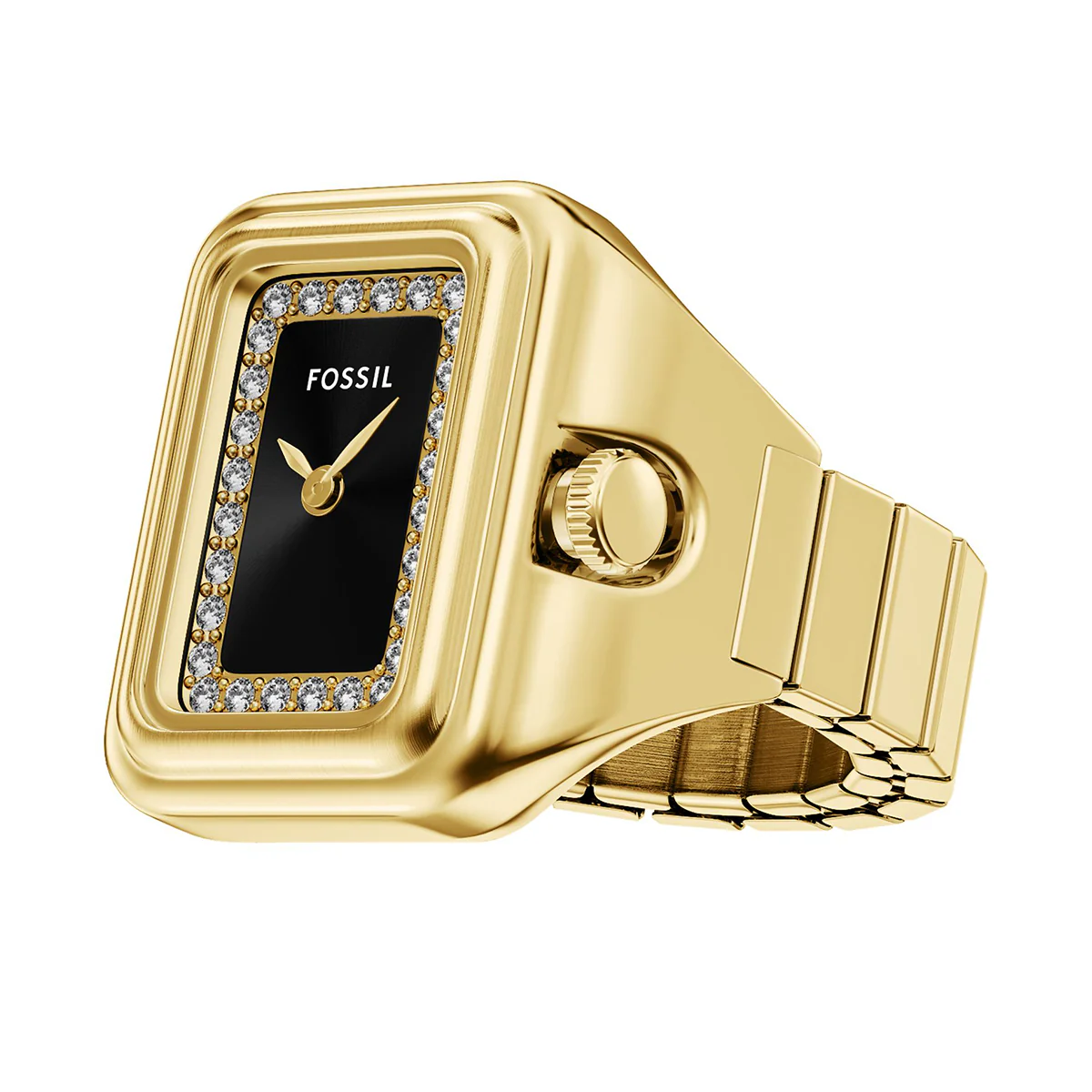 Reloj Anillo Fossil Ringwatch Cuarzo Acero Inoxidable Mujer - Image 3