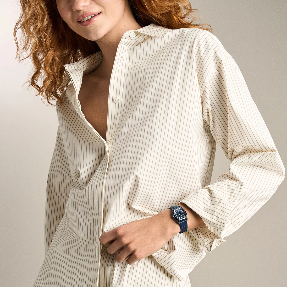 Reloj Fossil Harlow Cuarzo Cuero Mujer - Image 9